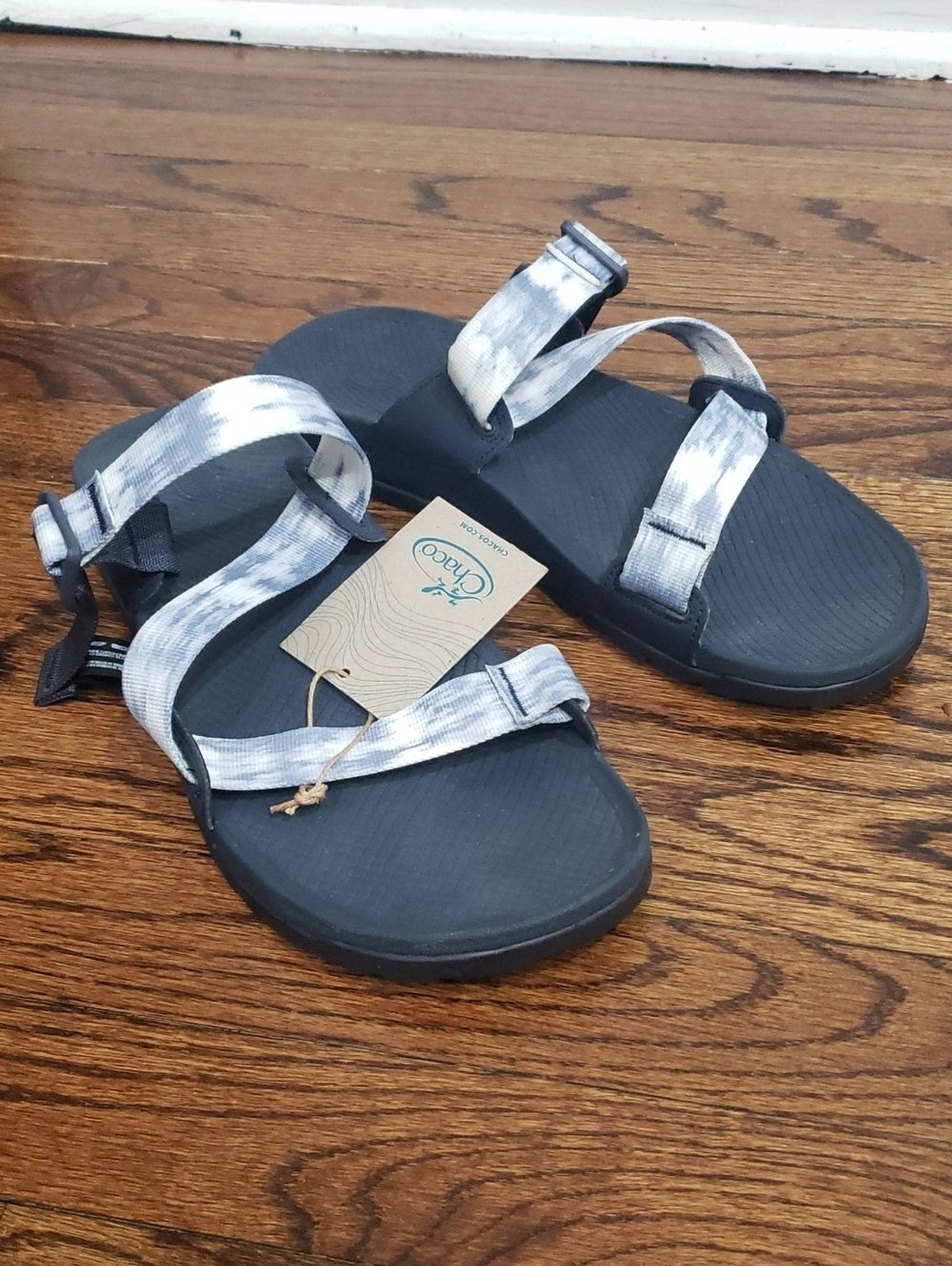 Men’s Chaco Lowdown Slide Faded Blue Fog Size 12