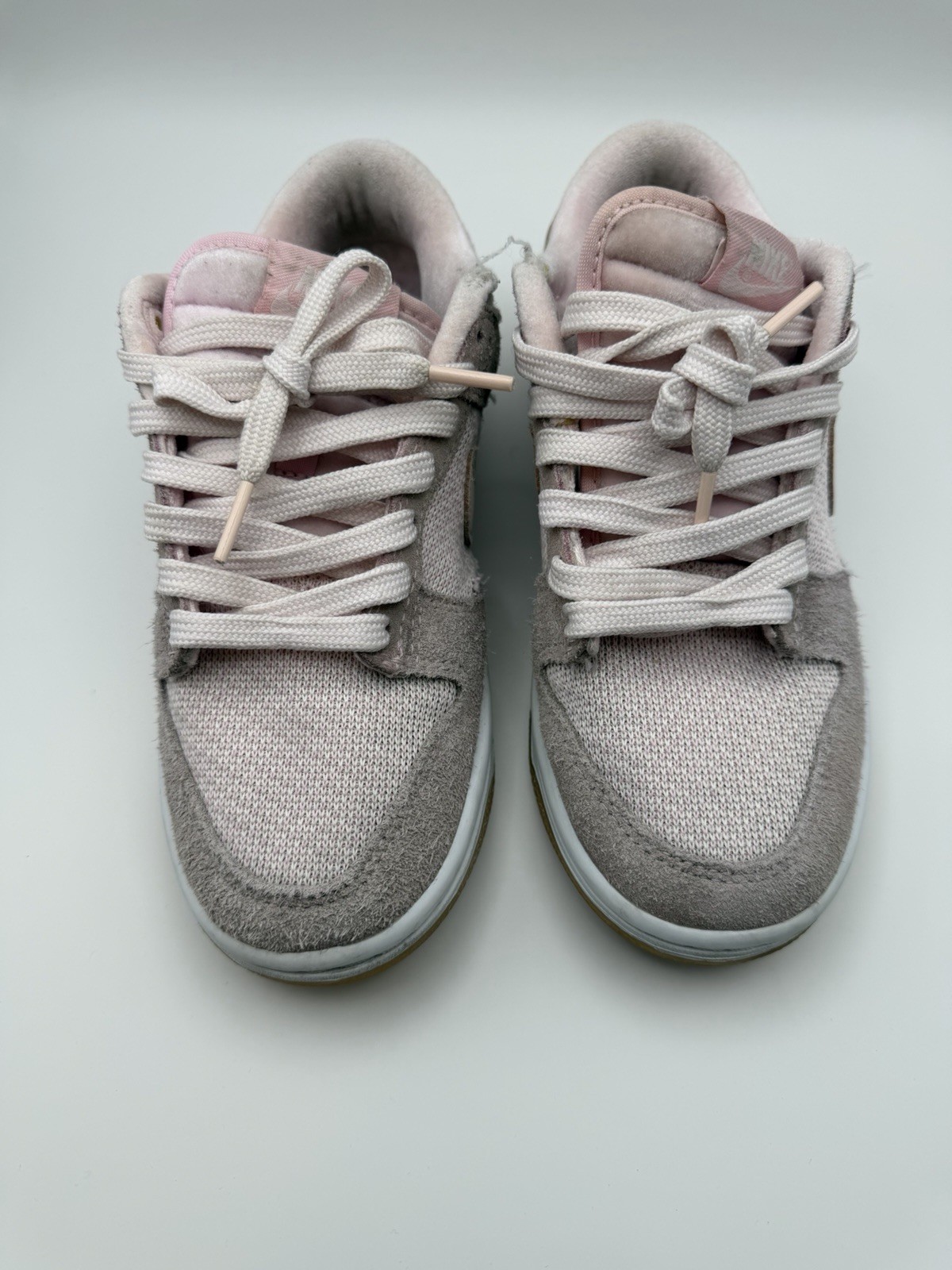 Nike Dunk Low Teddy Bear Light Soft Pink GS Size 5Y Youth Shoes