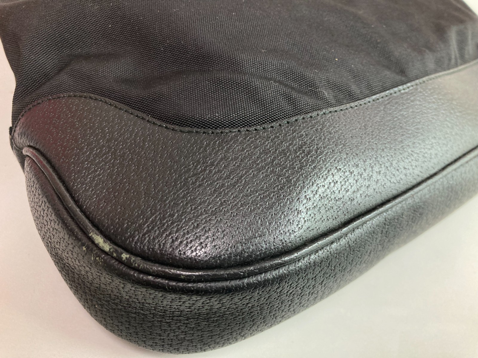 used GUCCI Jackie hobo One Shoulder Bag 001・3306・002053 Black Leather 32325