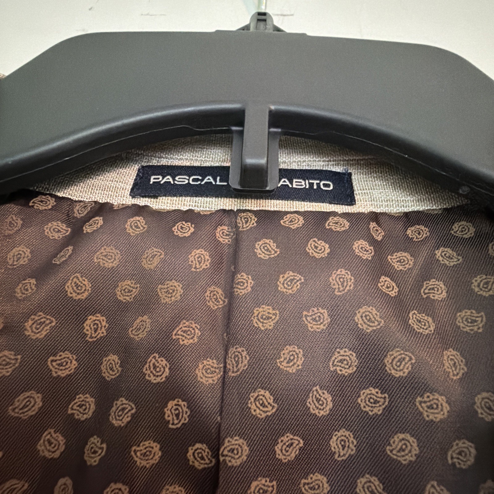 PASCAL MORABITO COUTURE Sport Coat Jacket, Mens Blazer 40 US AND 48 IT Size