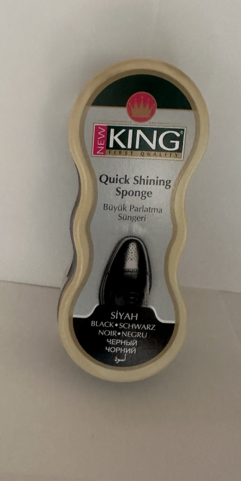New King shoe shine sponge leather care for shoes furniture jacket YOU CHOOSE X2