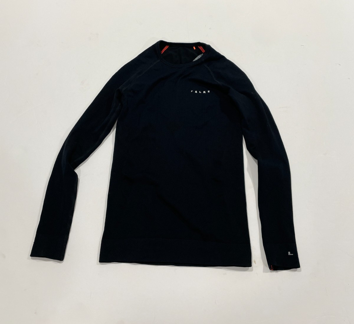 FALKE Women’s Maximum Warm Base Layer Top Women’s Shirt Size Small Black