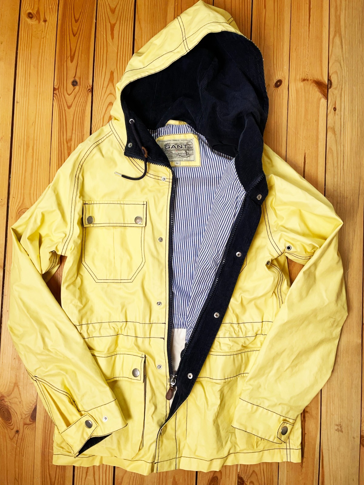 GANT by Michael Bastian Summer 2011 Yellow Jacket Size M