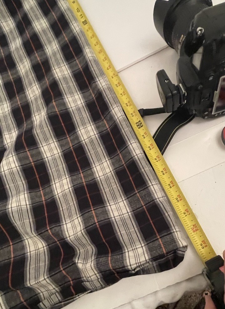 Ben Davis Shirt Mens 3XL 3XLarge Plaid 1/4 Zip Mechanic Work Chicano USA Made