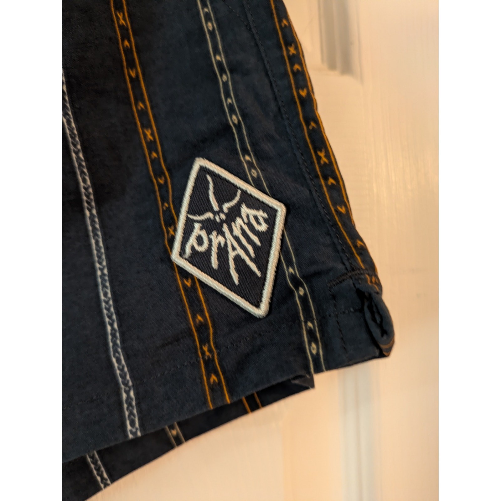 PrAna Indio Heritage Short Stormy Night XXS 3″