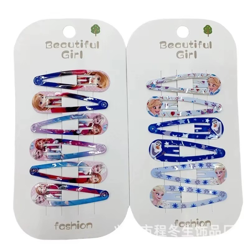 5/10Pcs Disney Frozen Elsa Hair Clips | Cute Girls Hair Accessories Gift US