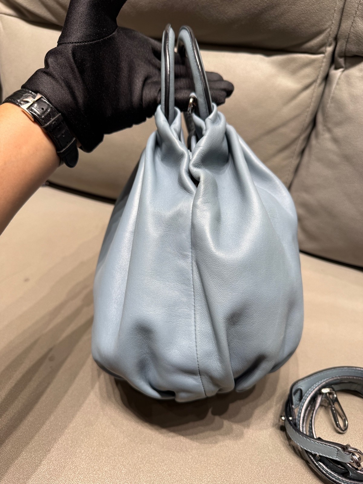 Loewe Pre-Owned Authentic Luxury Handbag 22*22*14cm Free Tracked Shipping