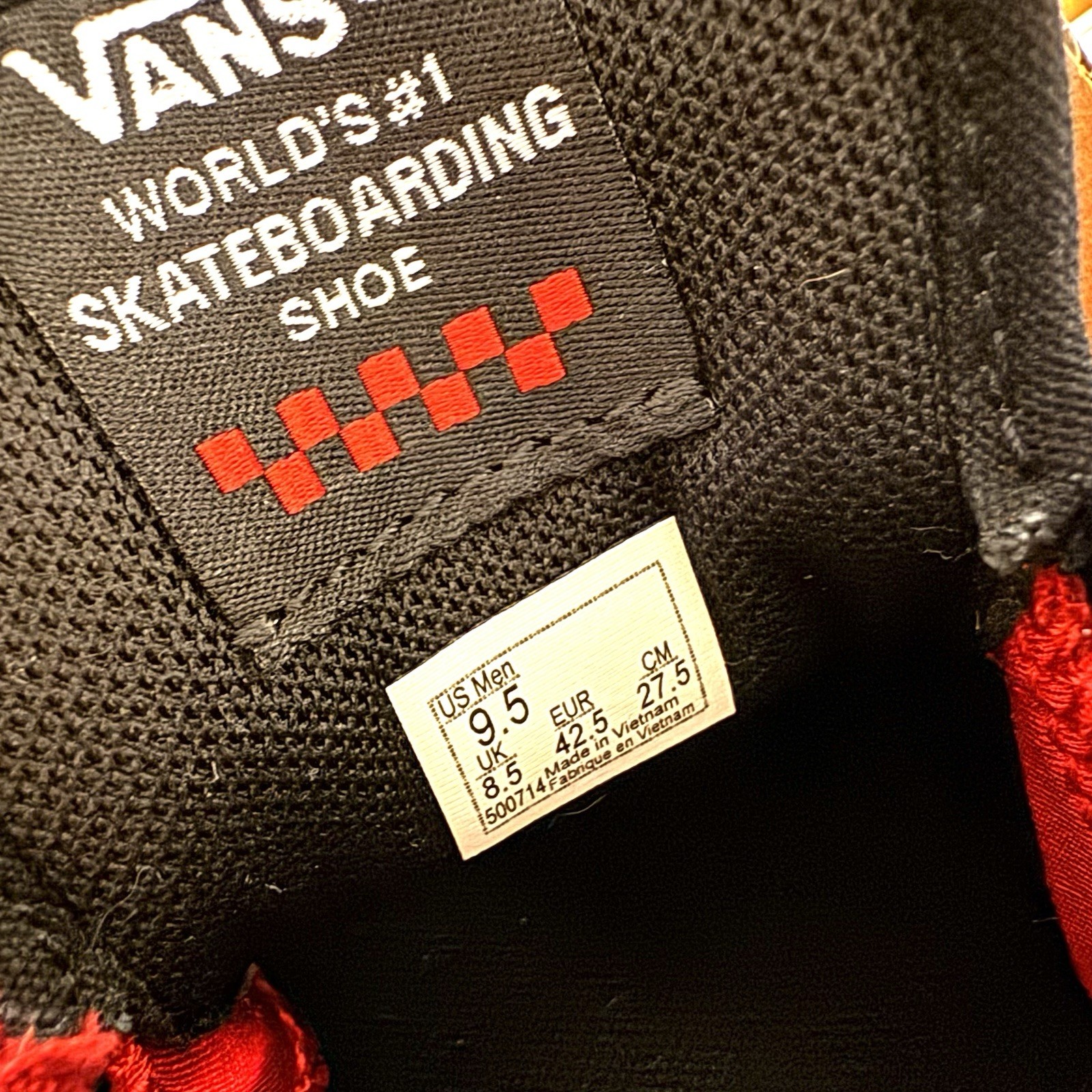 Vans Skate Curren Caples Pro Red Suede Shoes Men’s US 9.5 Special Launch OG Box