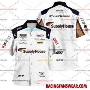 Tyler Reddick Nascar Racing 2026 Apparel Hawaiian Polo Shirts