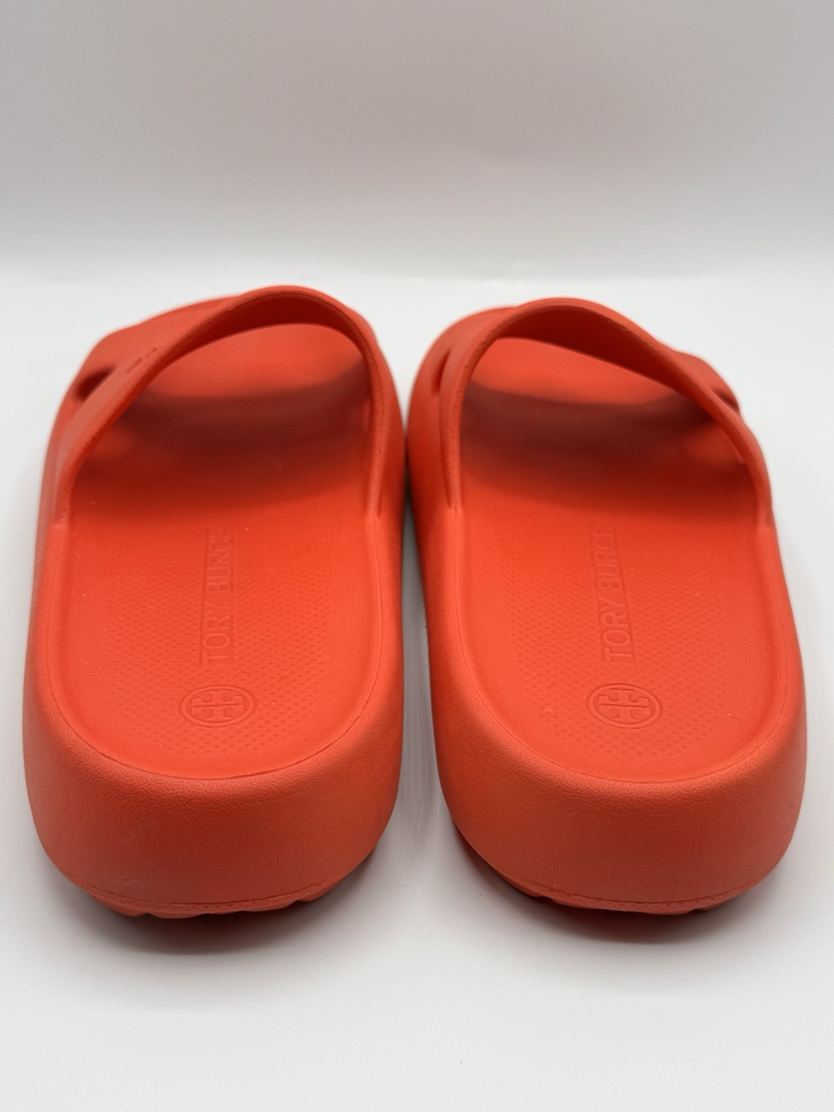 Tory Burch Shower Slide Eva Sandals in Red Poppy Size 9