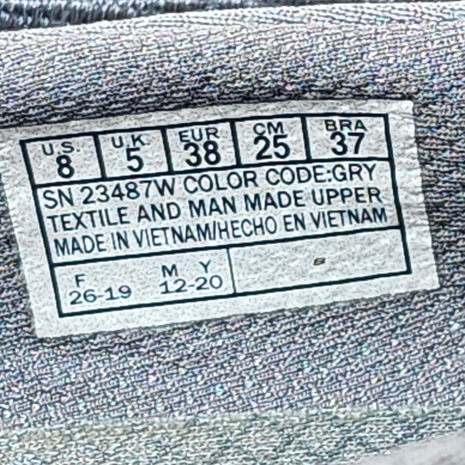 Skechers Microburst 2.0 Slip On Topnotch Womens Size 8 Gray Memory Foam