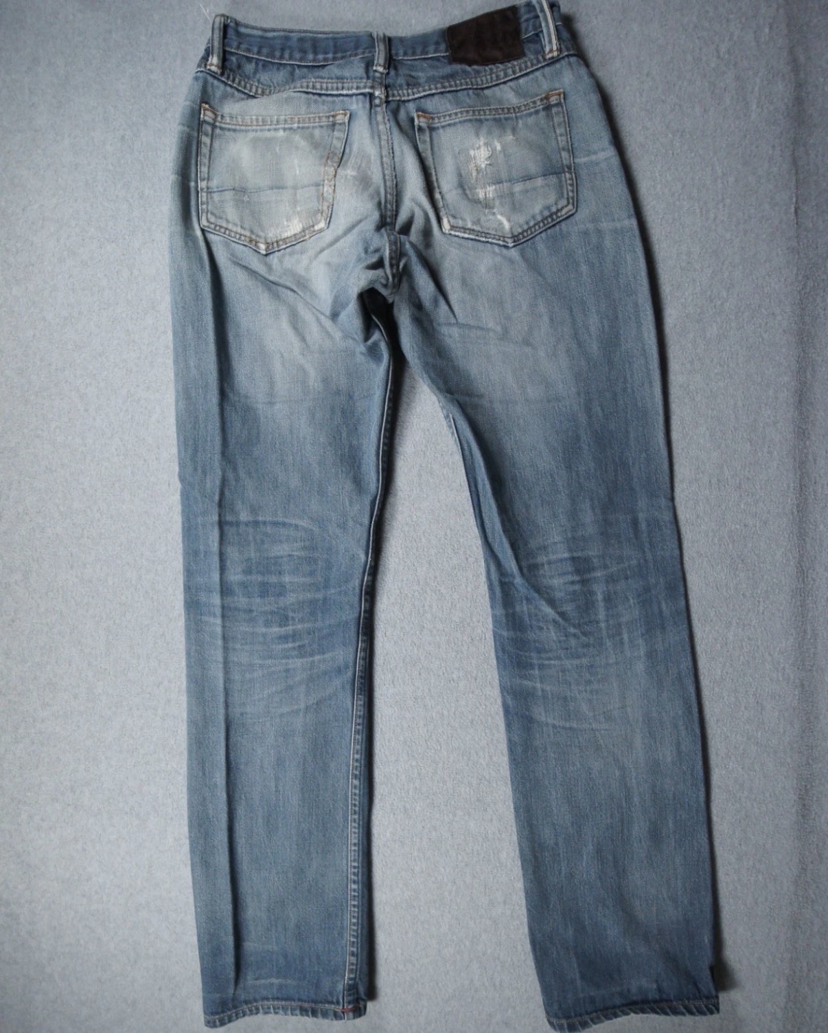*RARE*Gustin Jeans #29 Sz. 31×32 Selvedge Straight Light Italy 11 oz fit 29×32