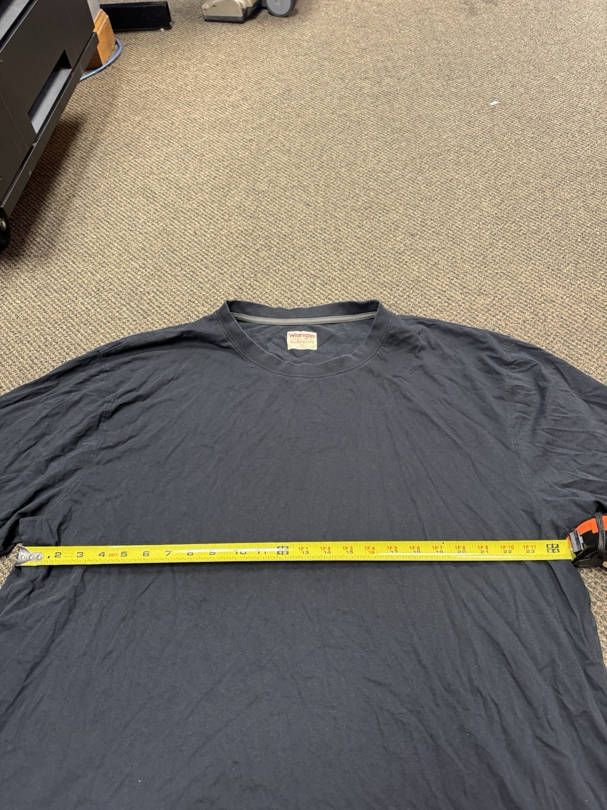 Wrangler T Shirt Men’s 4XL Black Pocket Tee Short Sleeve Casual