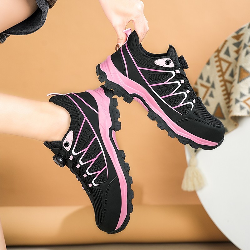 Women Rotary Buckle Steel Toe Safety footwear Indestructible comfortable Work