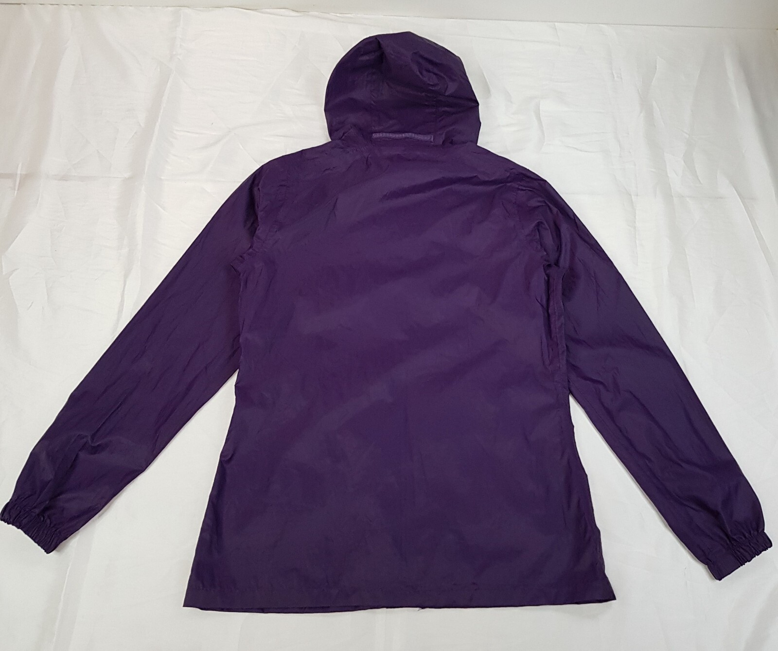 REGATTA SIZE 10UK M WOMENS PURPLE WATERPROOF LIGHTWEIGHT JACKET HOODED RAINCOAT