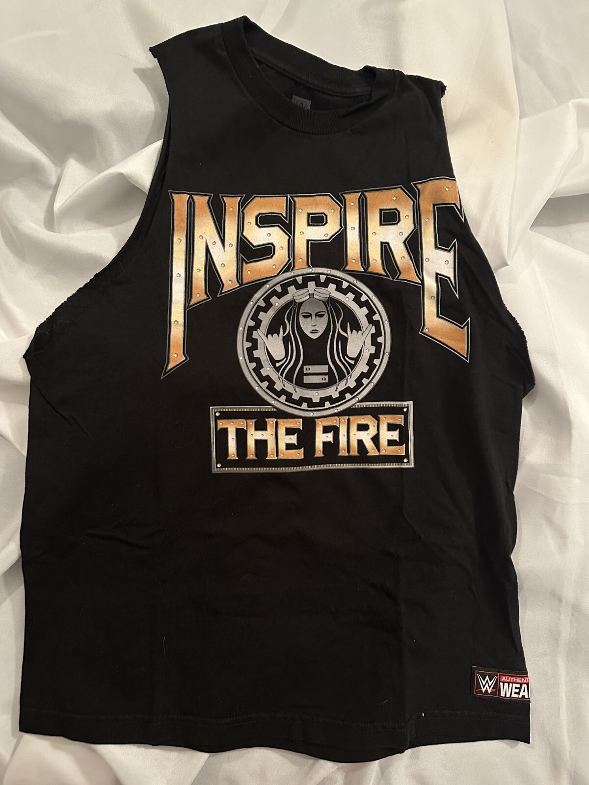 2017 Becky Lynch “Inspire the Fire” Sleeveless Vintage WWE T-Shirt