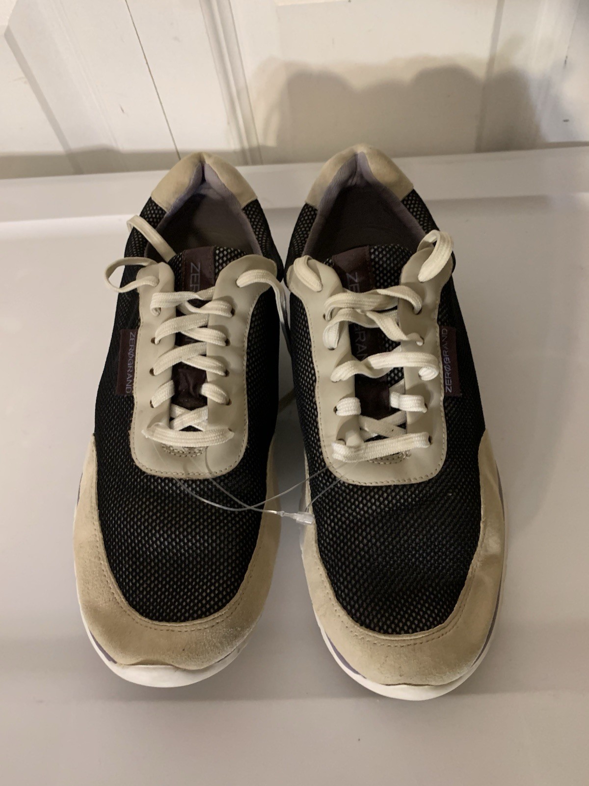 COLE HAAN ZEROGRAND.OS LEATHER MESH LUXURY SNEAKER SHOES SLIP ON WOMEN 9B
