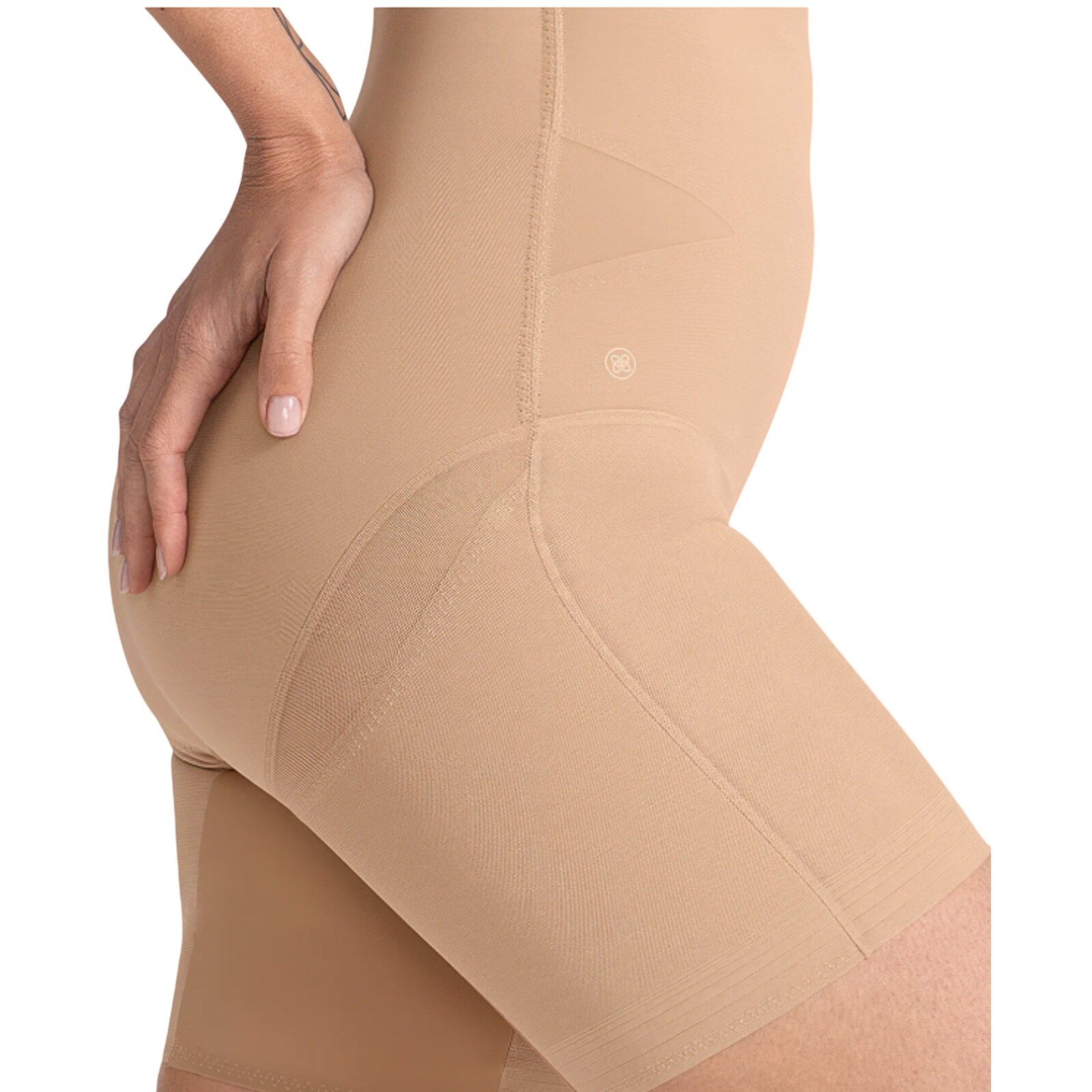 Honeylove SuperPower Short Shapewear Wedding Graduation bridal NWT Sand Size XL