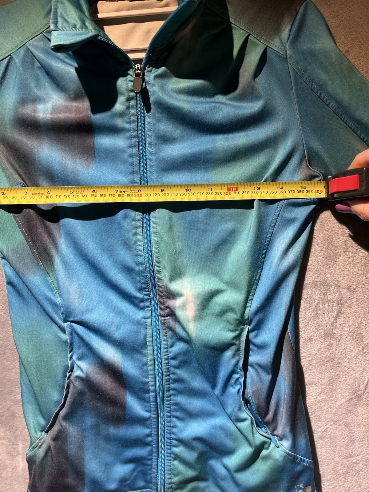 Diadora Full Zip Jacket Women’s Sz S Long Sleeve Yoga Hiking Athleisure Jogging