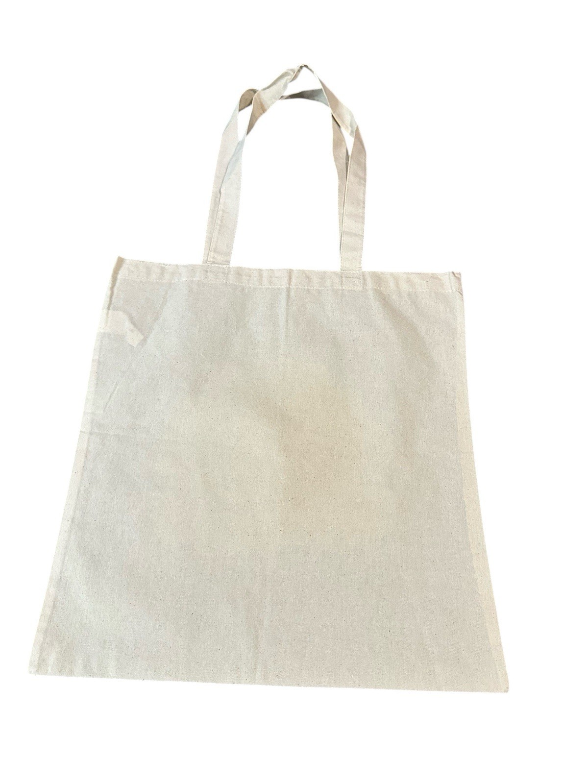 NEW canvas tote shoulder bag custom graphic handmade 14.5 W 15.5 H 11 SH inches