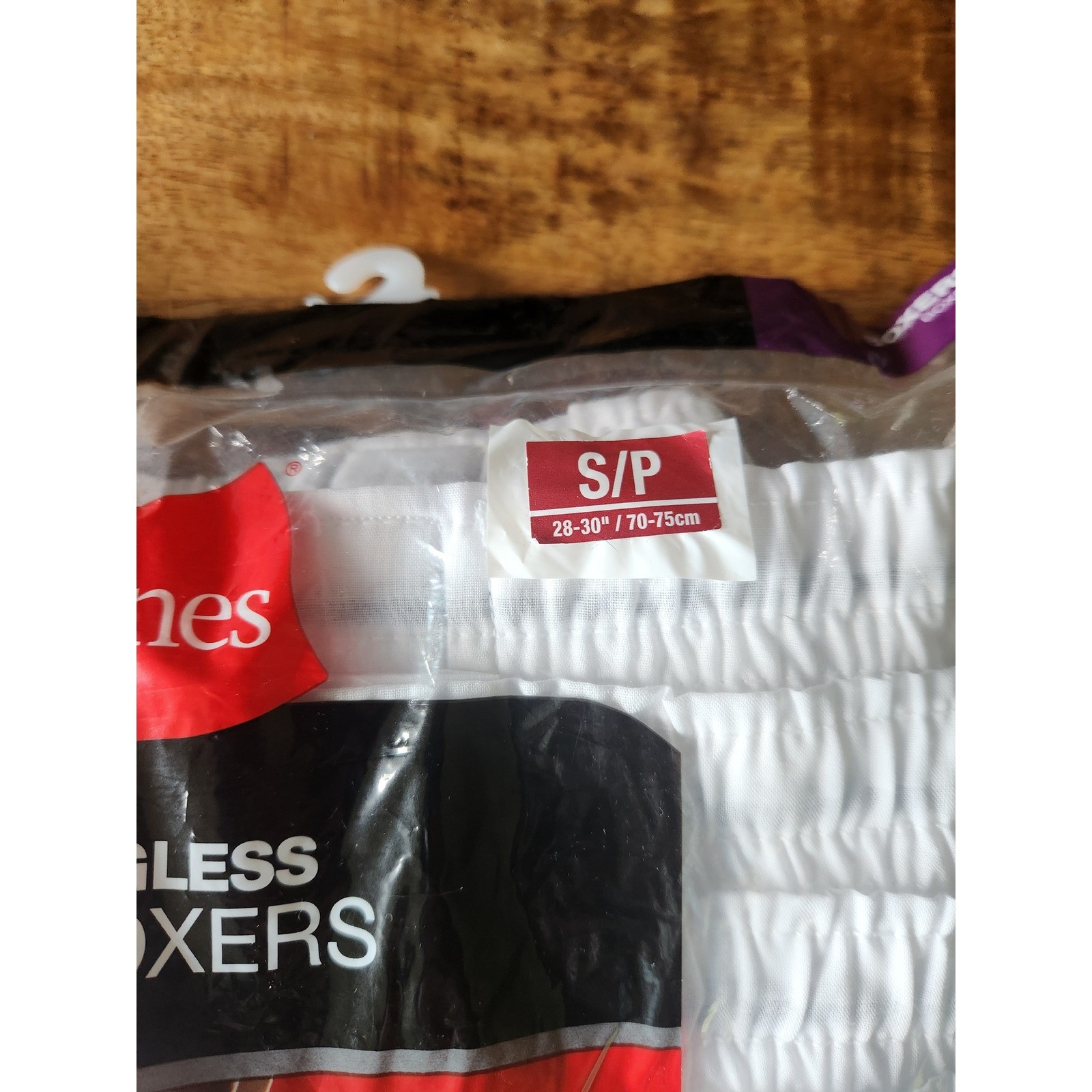 Hanes Mens 5 Pack Tagless Boxers