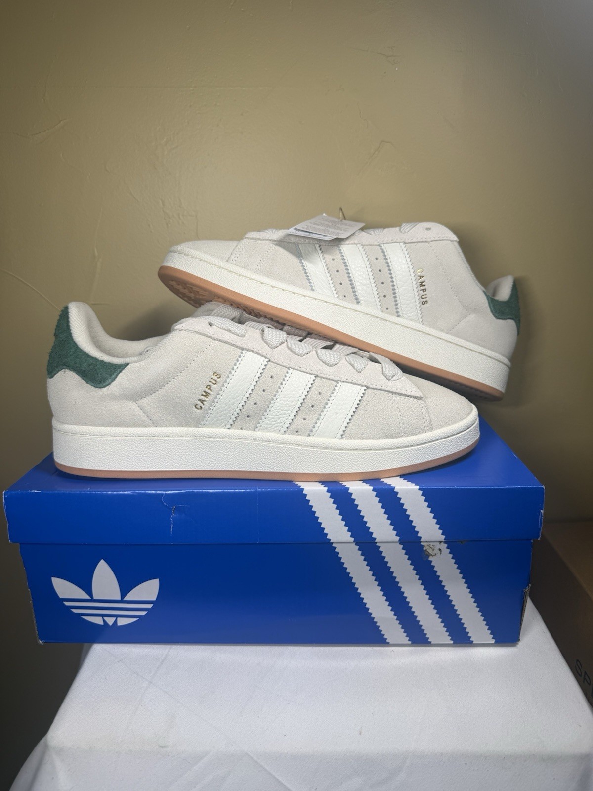 adidas Campus 00s Alumina Collegiate Green Men’s Sneakers JS3786