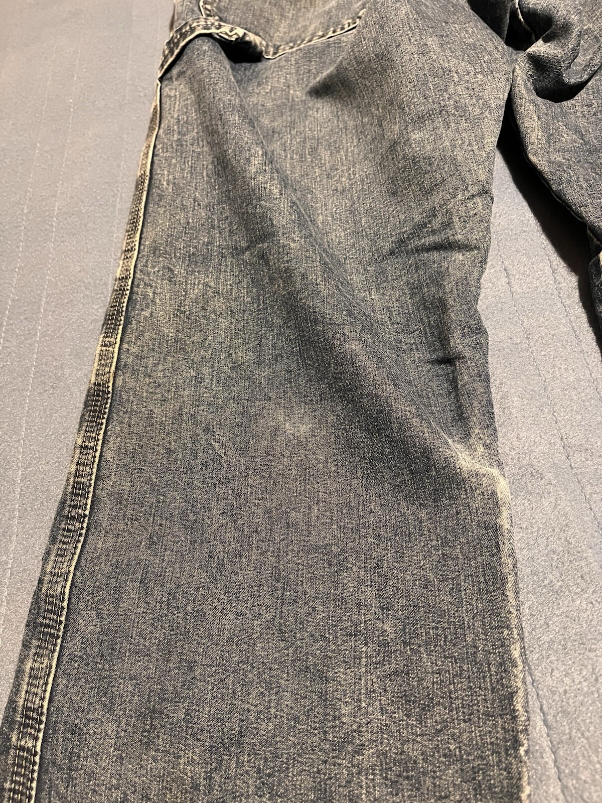 Pre-Owned Wrangler Men’s 32×30 Medium Wash Blue Carpenter Work Wear Pants