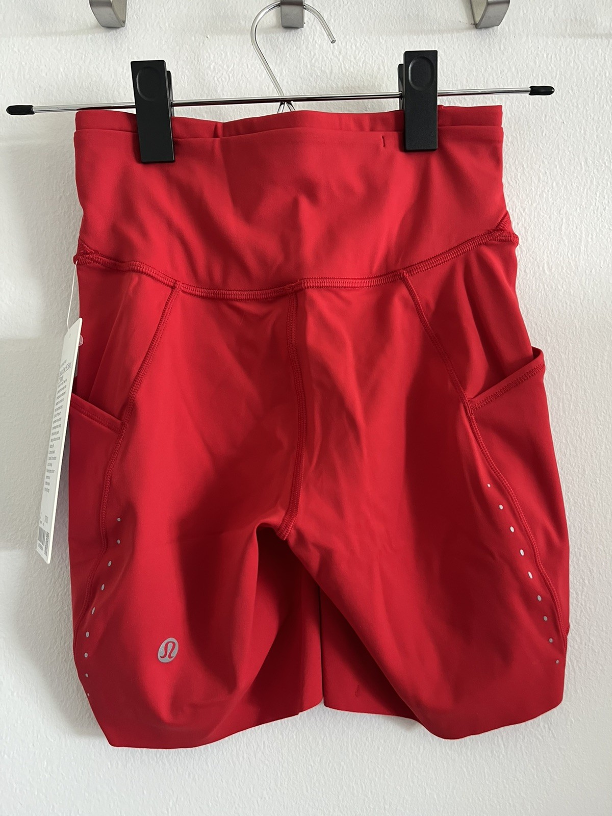 lululemon Fast and Free HR Short 6″ *Pockets – Oxford Red Size 2 Women’s