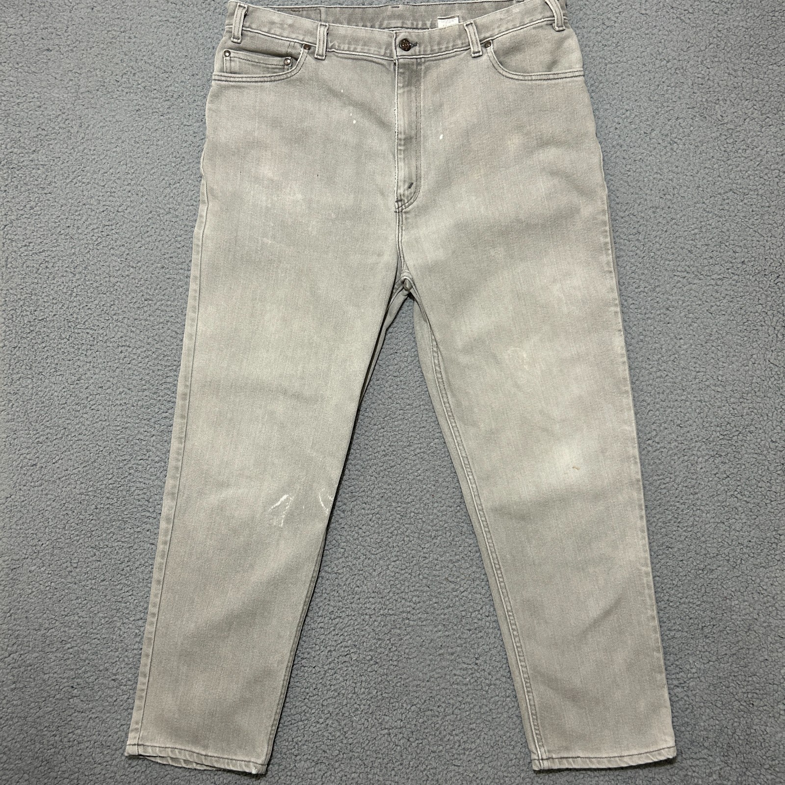 Vintage 1999 Levi’s 540 Jeans Men 40×30 (Fit 38×30) Gray Relaxed Fit Tapered