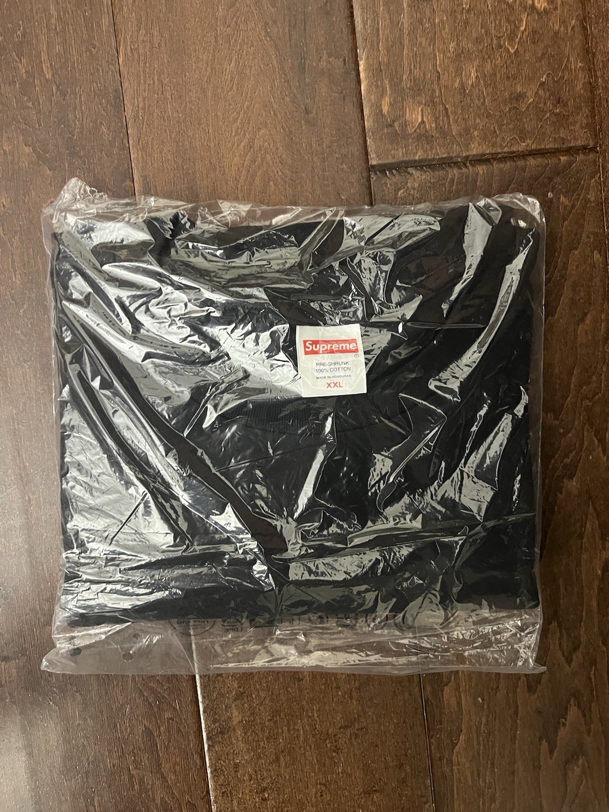 Supreme SS26 Marc Hundley Hard Graphic Logo Tee Black Size XXL New Rare IN HAND