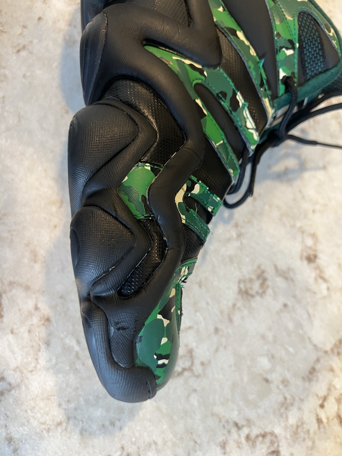 Adidas Crazy 8 Shoes Mens Size 11.5 Camo Green Basketball Sneakers Kobe G59054