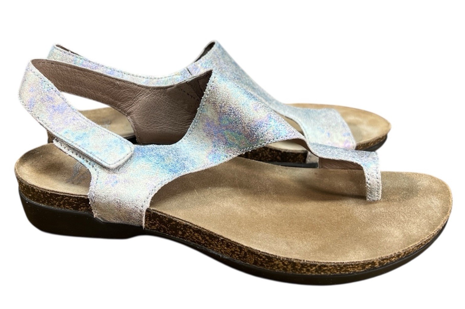 Dansko Women’s Reece Metallic Slingback Sandals Size 37 US 6.5
