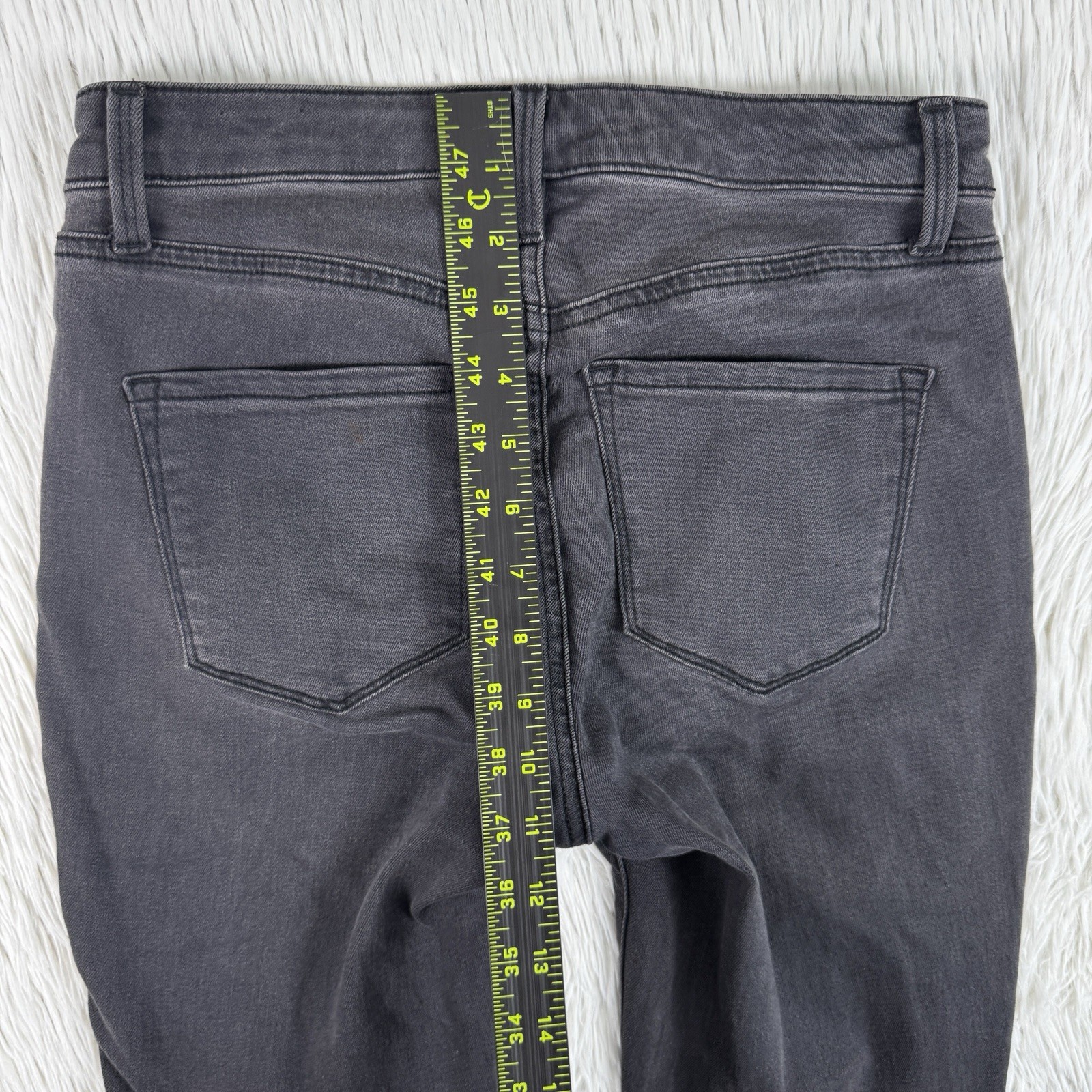Talbots Black Charcoal Wash Mid-Rise Jegging Denim Jeans Women’s Size 2P
