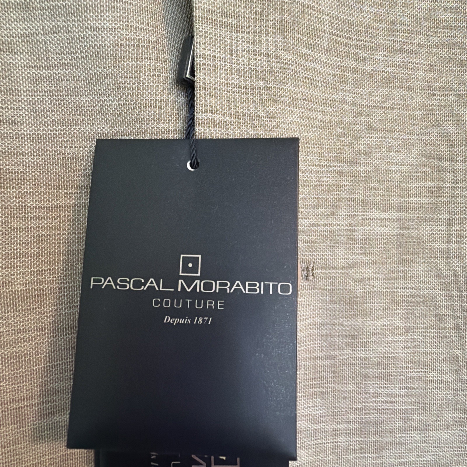PASCAL MORABITO COUTURE Sport Coat Jacket, Mens Blazer 40 US AND 48 IT Size