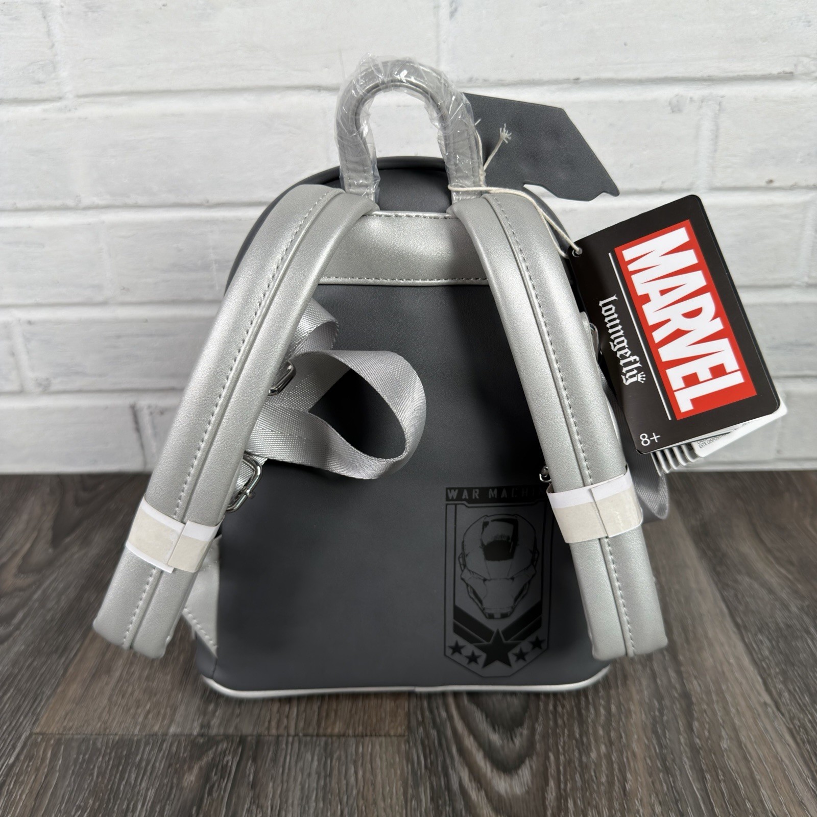 Loungefly Marvel Light Up War Machine Iron Man Cosplay Mini Backpack NWT