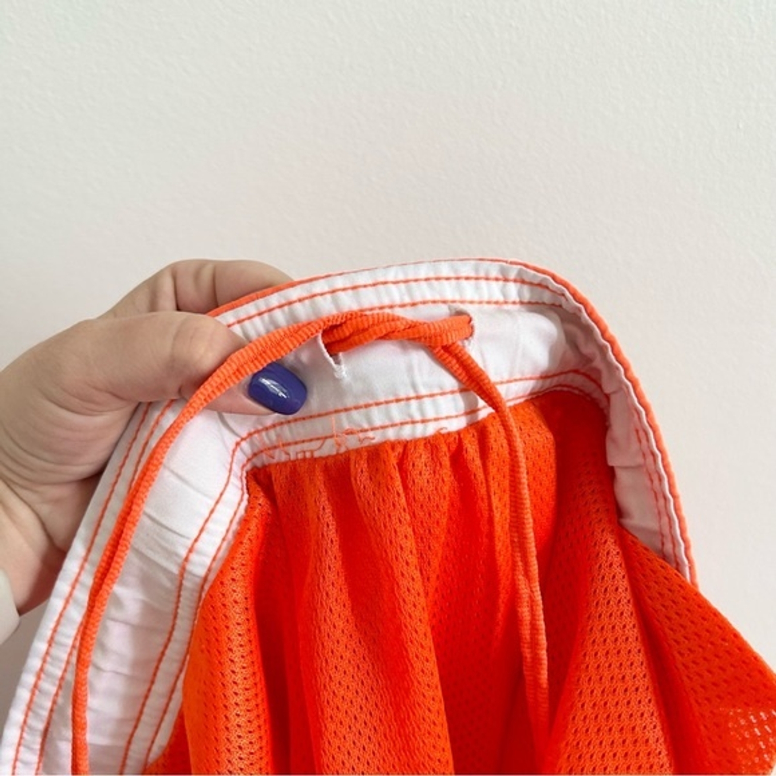 Nike Core Velocity Volley Shorts / Swim Trunks in Orange size Medium Cargo