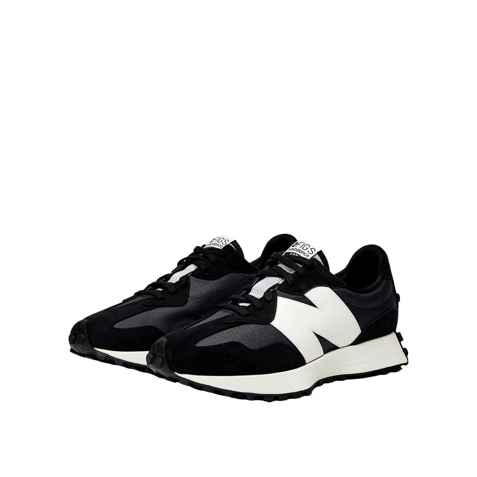 New Balance 327 Black / White U327FB Men’s Size 4.5 Medium