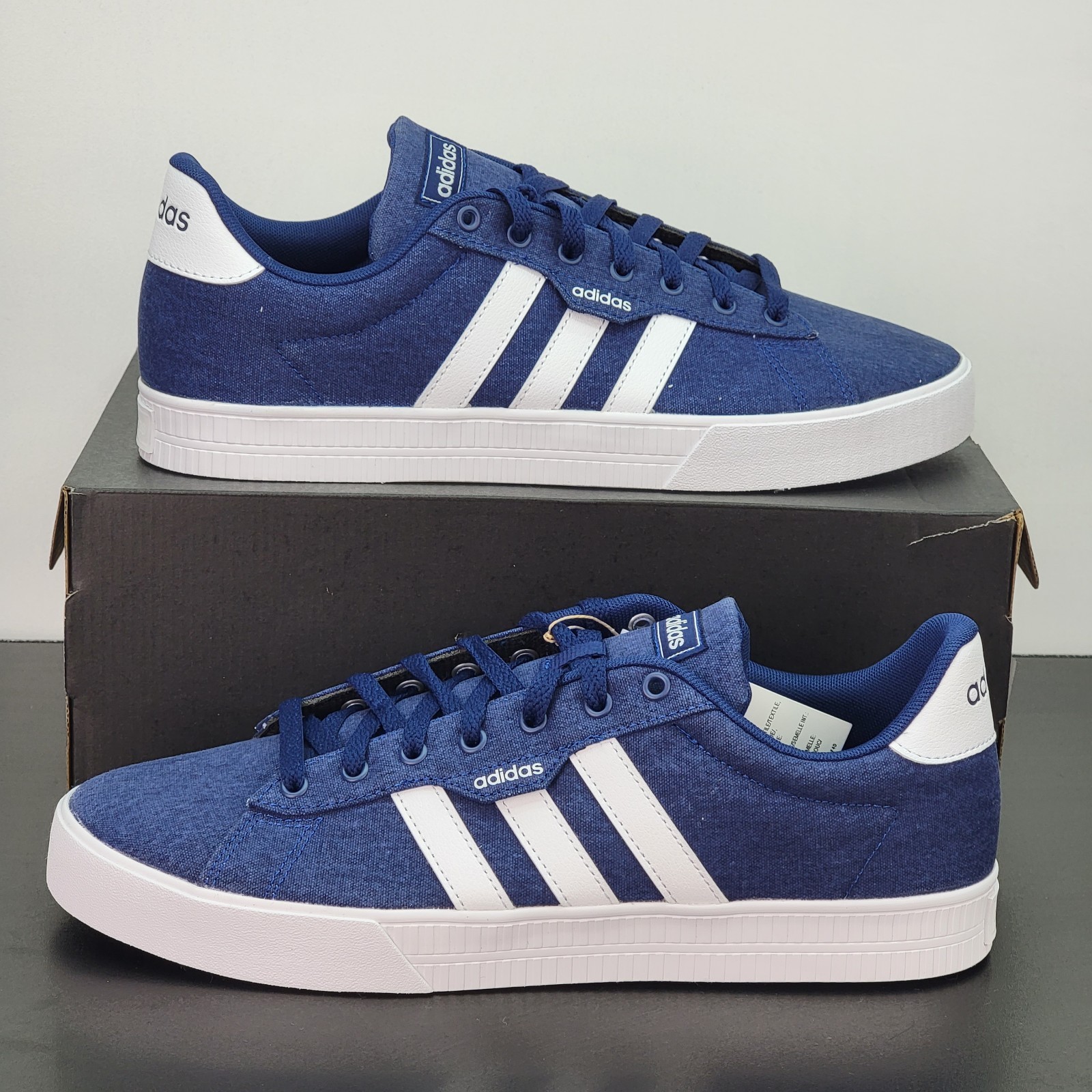 Adidas Daily 3.0 Men’s Size 11.5 Shoes Blue Athletic Skateboarding Sneakers