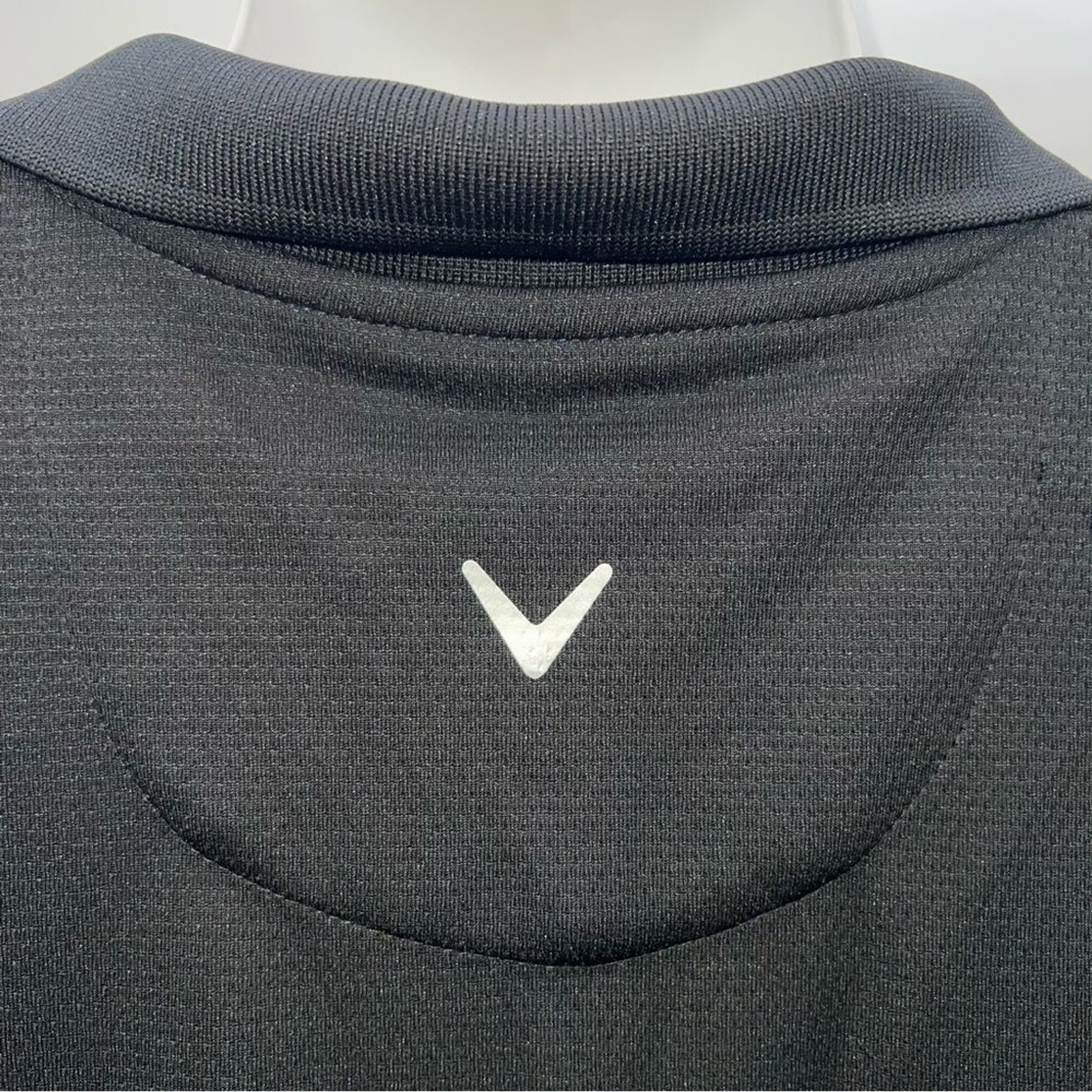 Callaway Opti-Dri Cooling Black Polo Shirt with Red Logo- Size XXL