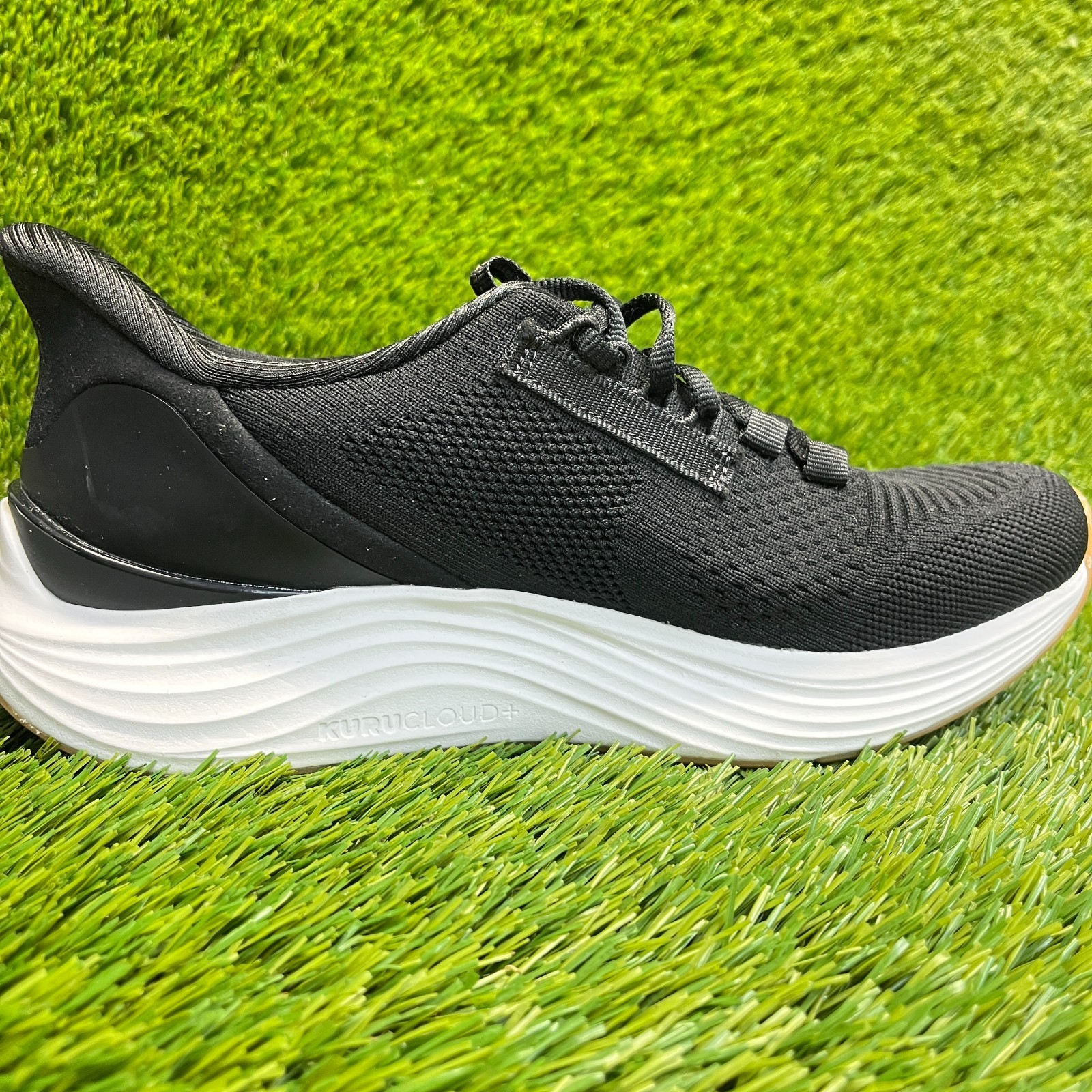 Kuru Atom 2 Womens Size 8 Black White Athletic Running Walking Shoes Sneakers