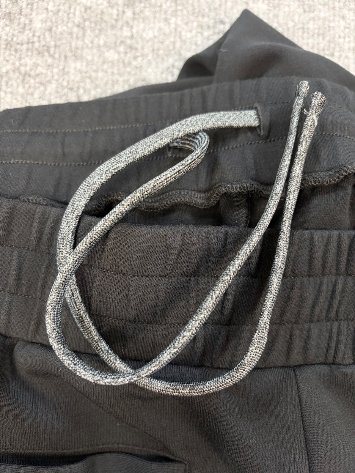 Varley Doublesoft Jogger Pants Womens XL Black Athleisure Lounge Pull On Cozy