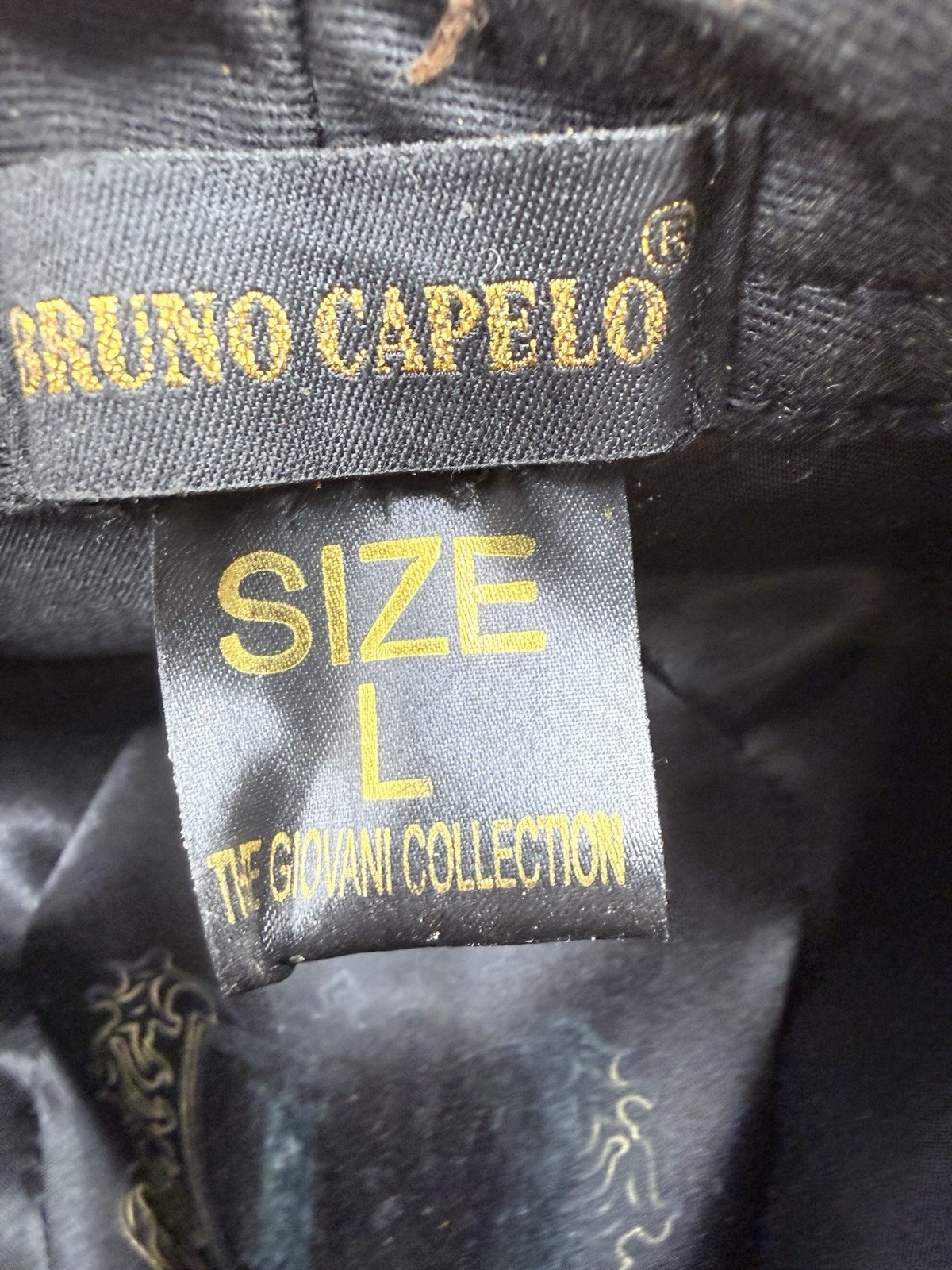 Bruno Capelo Luxury Camel Collection Fedora Hat Australian Wool Sz L