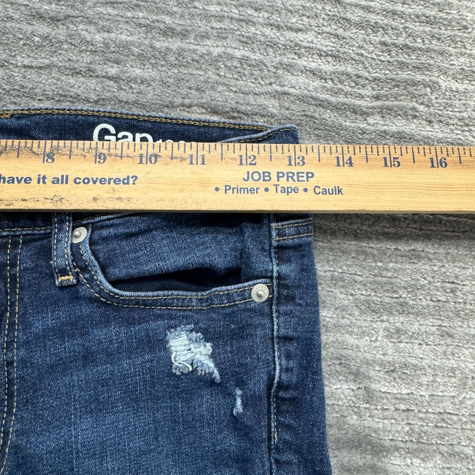 Gap Jeans Size 27s Womens Resolution True Skinny High Rise Blue Denim