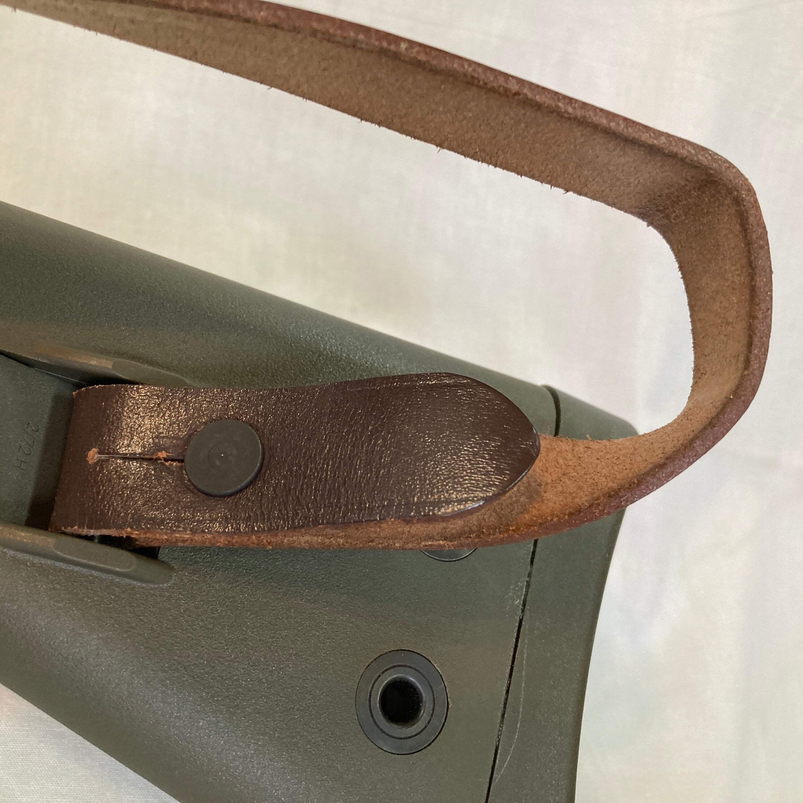 German Bundeswehr Leather HK G3 Rifle Sling – Genuine Military Issue