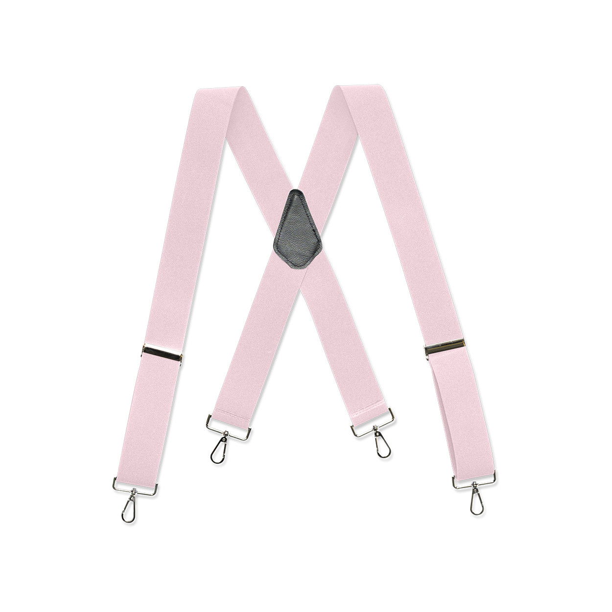 Men’s Suspenders, 2″ Quality X Style, Belt Loop Snap On, Many Colors, USA Made