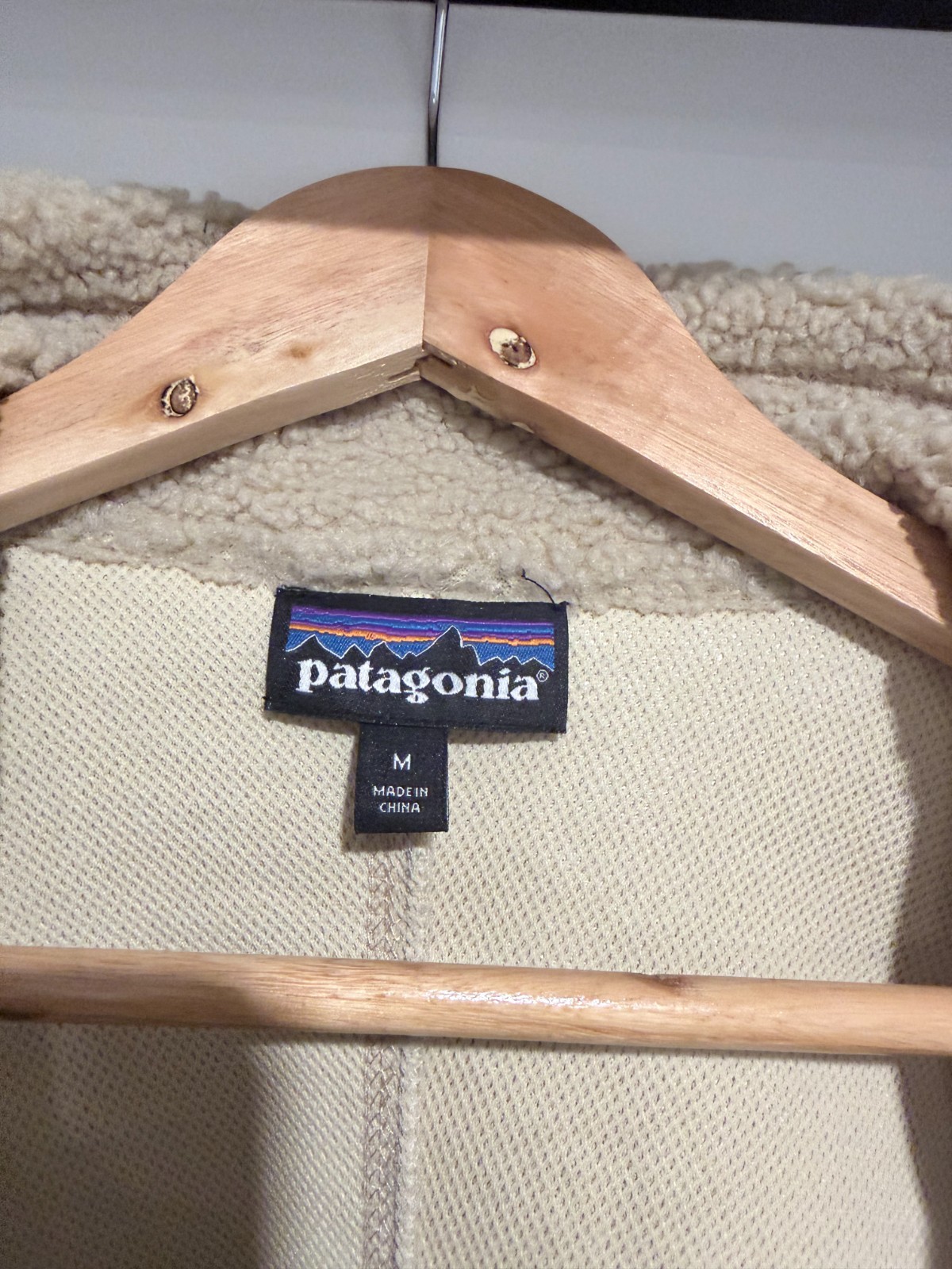 Patagonia Jacket Mens MEDIUM Retro Pile Fleece New Navy Sherpa Outdoors Hiking