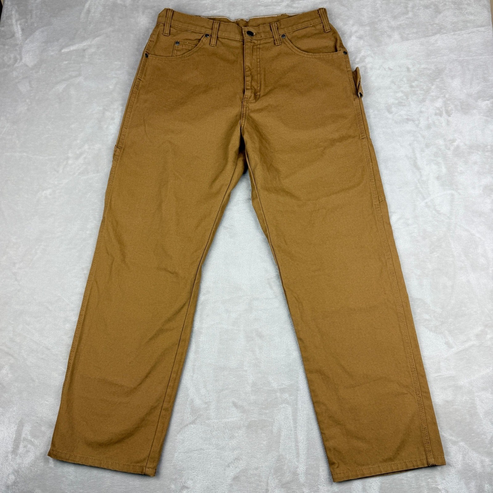 Dickies Carpenter Pants Mens 34×30 Relaxed Fit Duck Canvas Utility Workwear EUC