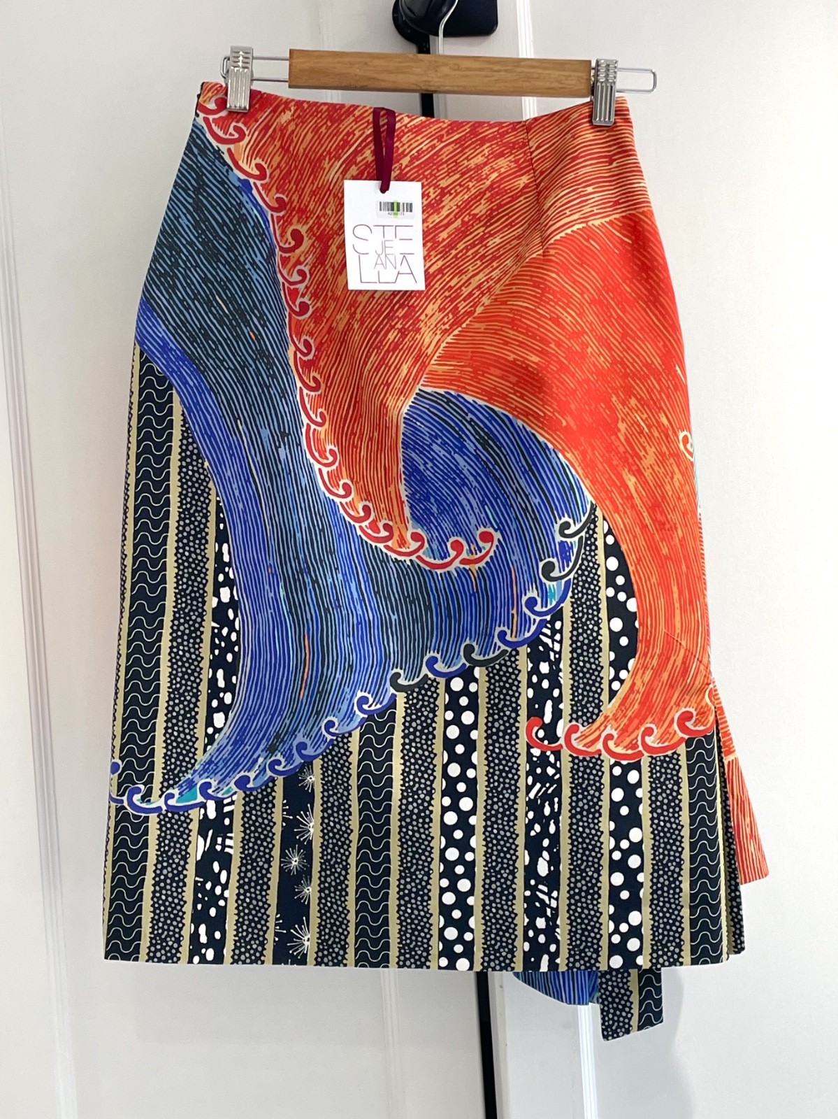 STELLA JEAN Straight Skirt IT42 US6 UK10 M Lined Made in Italy