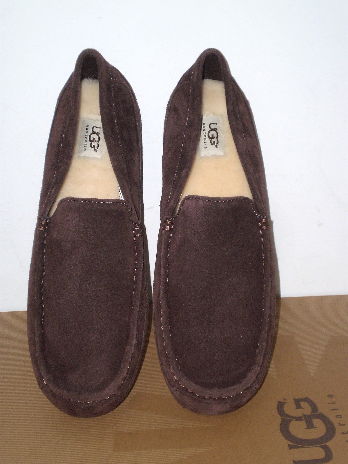 UGG Australia ALDER SUEDE Slippers Loafers ESPRESSO 9US NWOB