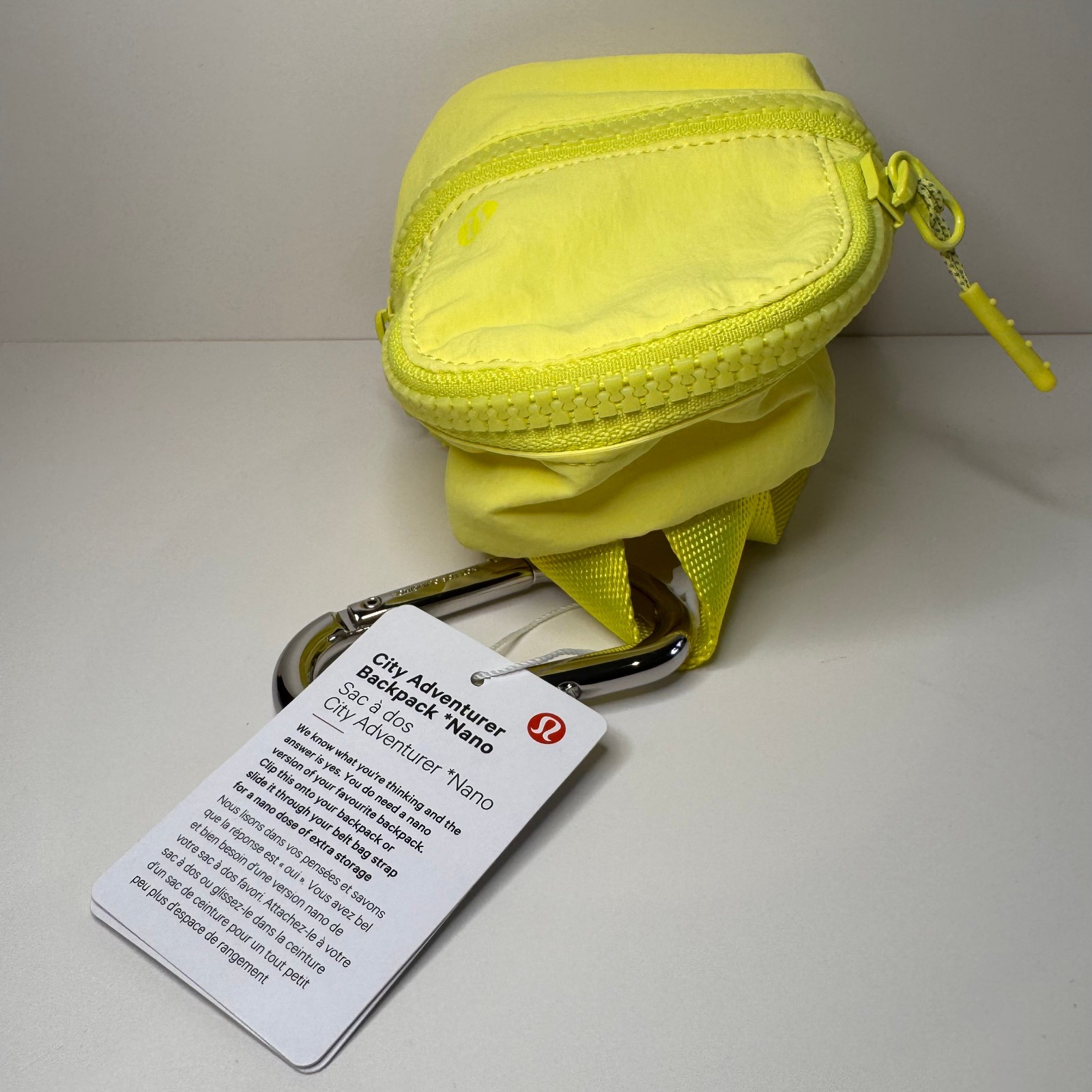 Lululemon City Adventurer Backpack Nano Electric Highlighter Yellow